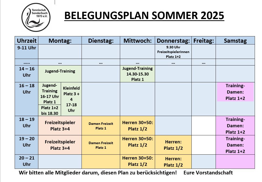 belegungsplan